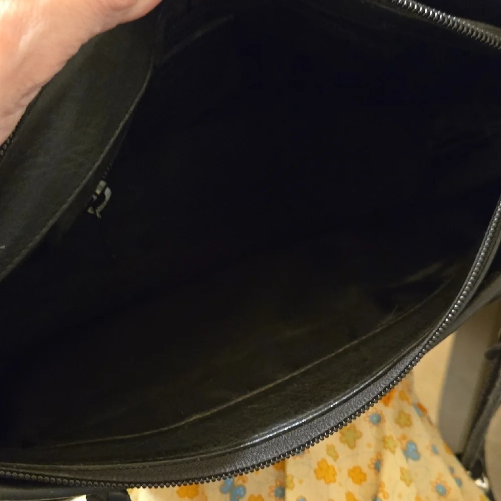 Vintage Brighton Black Crocodile Texture Shoulder Bag.Stunning! - Picture 5 of 9